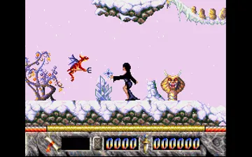 Elvira - The Arcade Game_Disk1 screen shot game playing